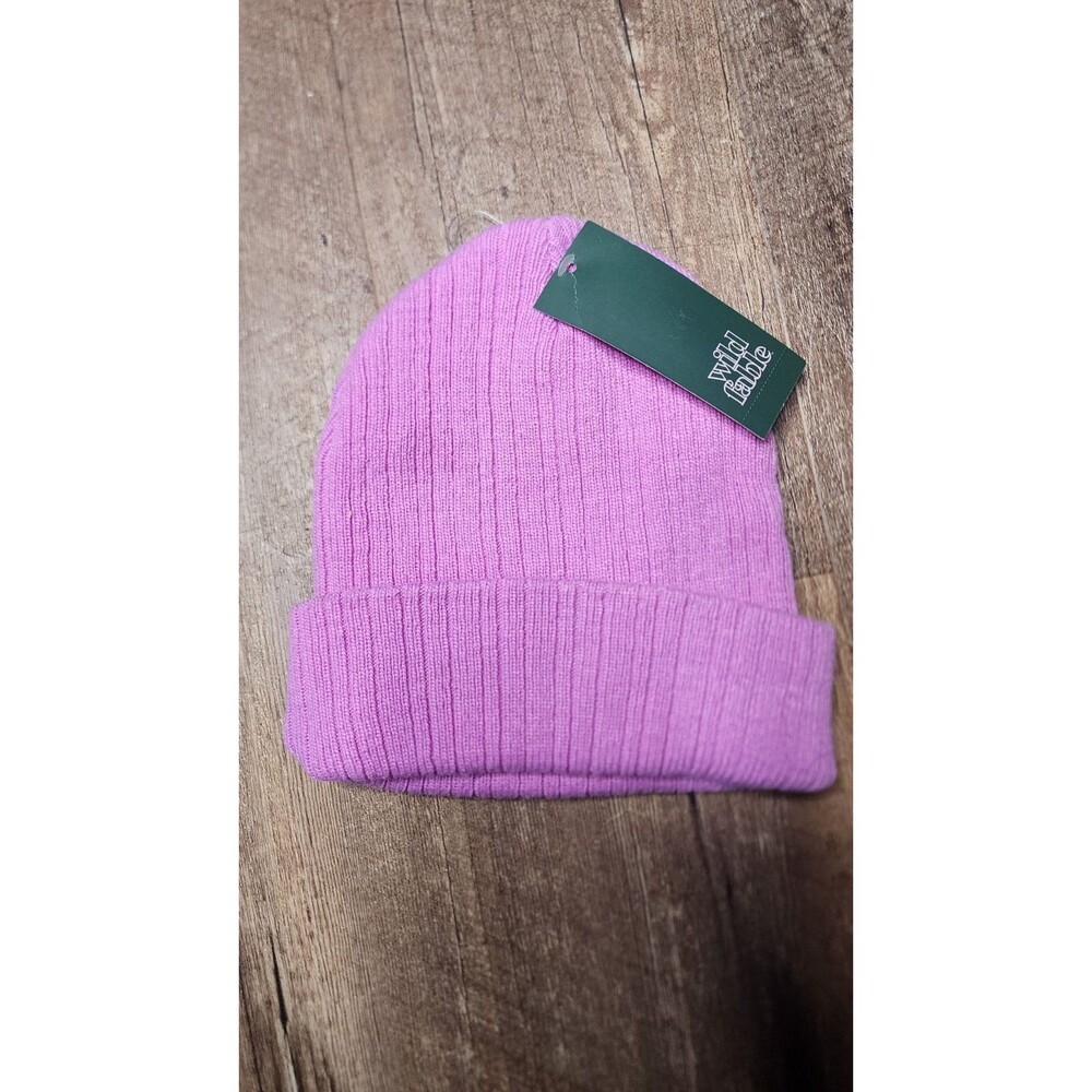 Wild Fable Winter Hat One Size Violet/Lime New W Tags Beanie Brand New